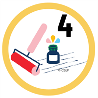 Teen Raffle Ticket Badge
