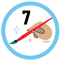 Teen Raffle Ticket Badge