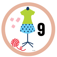 Teen Raffle Ticket Badge