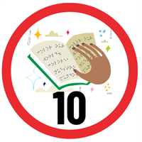 Teen Raffle Ticket Badge
